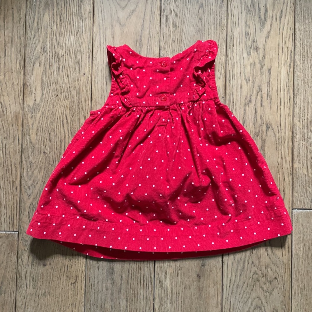 GAP Red Polka Dot Kids Casual Dress